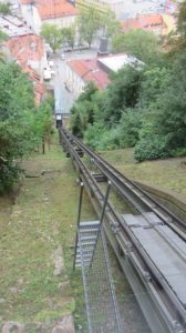 Le funiculaire du château de Ljubljana - Slovénie