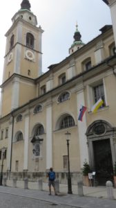 La cathédrale St Nicolas de Ljubljana - Slovénie