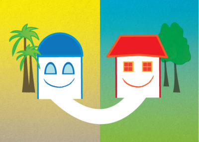 Echange de maison