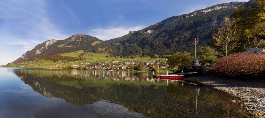 Lungern et son lac - Suisse