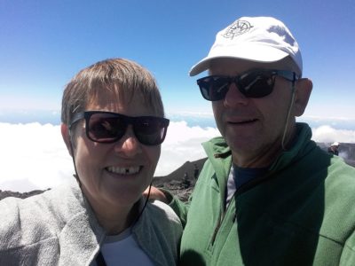 Nous voilà au sommet du Piton de la Fournaise