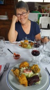 Au restaurant Ti Chouchou - Hell Bourg