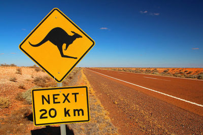 Sur la route - Australie