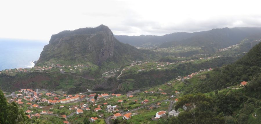 Vue panoramique sur Faial - Madère