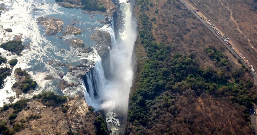 Survol des Victoria Falls en hélicoptère - Zimbabwe