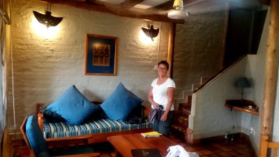 Dans notre 'duplex' au Lokuthula Lodge - Victoria Falls (Zimbabwe) 