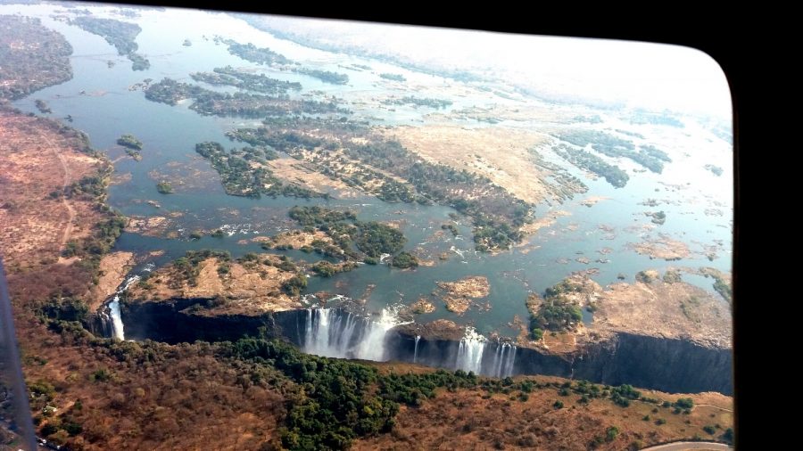 Survol des Victoria Falls en hélicoptère - Zimbabwe