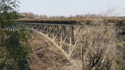 Le pont des Victoria Falls - Zimbabwe