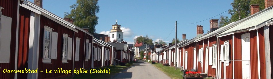 Gammelstad - Le village église (Suède)