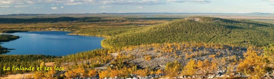 La Finlande et ses lacs