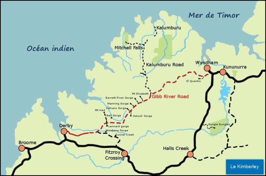 La Gibb River Road - Kimberley (Australie)