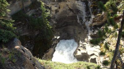 Chutes d'Athabasca -  La route des Glaciers - Rocheuses canadiennes