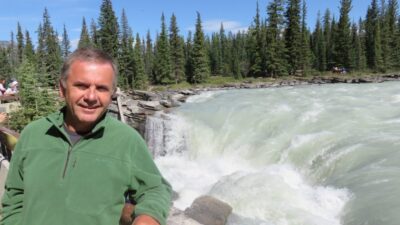 Chutes d'Athabasca -  La route des Glaciers - Rocheuses canadiennes