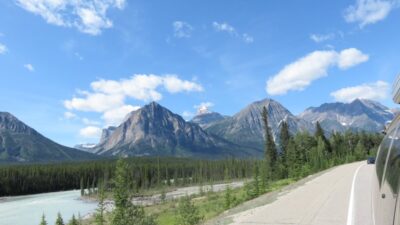 La route des Glaciers - Rocheuses canadiennes 
