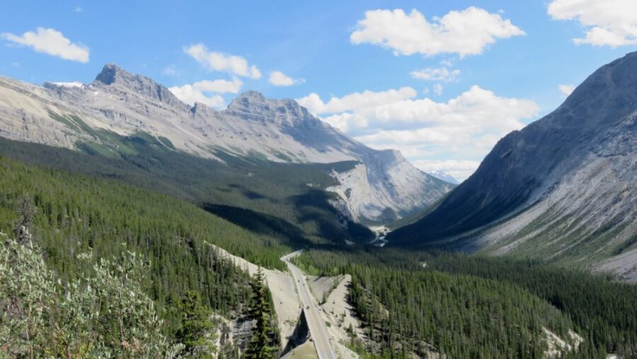 La route des Glaciers - Rocheuses canadiennes 