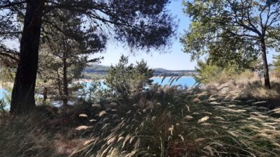 Randonnée au bord du lac de Sainte-Croix