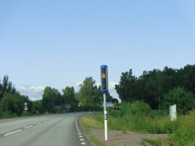 Les radars en Scandinavie (Suède)