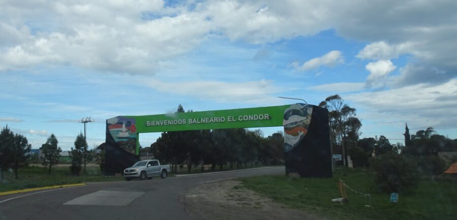 Bienvenue à Balneario El Condor - Argentine