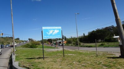 Sur la route entre Monte Hermoso et Balneario El Condor - Argentine