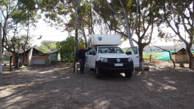 Le camping Trentinos - Balneario El Condor (Argentine)